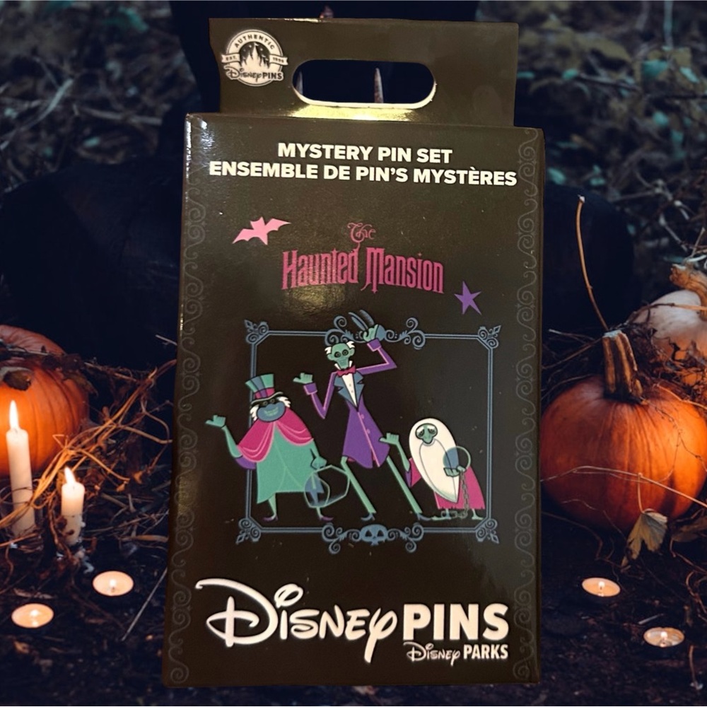 Disney Haunted Mansion Mystery Pin Set